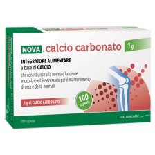 NOVA CALCIO CARBONATO 1 G 100 CAPSULE NOVA CALCIO CARBONATO 1 G 100 CAPSULE