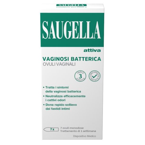 SAUGELLA ATTIVA VAGINOSI BATTERICA 7 OVULI VAGINALI
