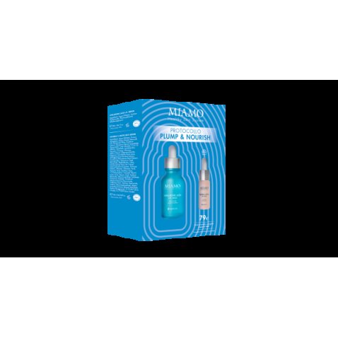 MIAMO 2025 COFANETTO PLUMP&NOURISH HYALURONIC L.H. SERUM 30ML + MINI ICONS NOURISH 3 BIOTIC RICH SERUM