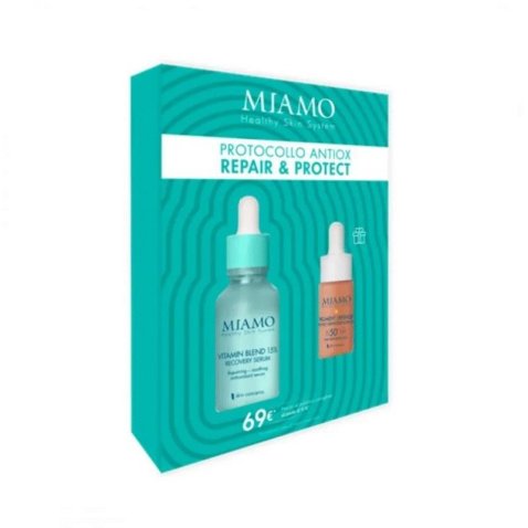 MIAMO 2025 COFANETTO REPAIR&PROTECT VITAMIN BLEND 30 ML + MINI ICONS PIGMENT DEFENSE 10 ML