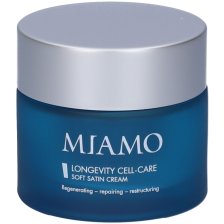 MIAMO FULL PRODUCT MIAMO LONGEVITY PLUS LONGEVITY CELL CARESOFT SATIN CREAM 50 ML