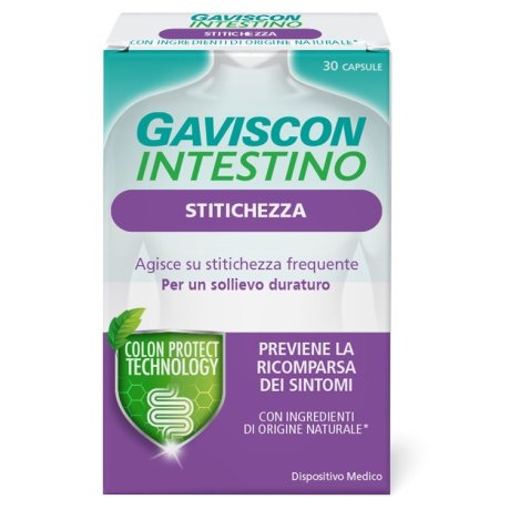GAVISCON INTESTINO STITICHEZZA 30 CAPSULE