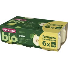 PLASMON BIO OMOGENEIZZATO PERA 6 PEZZI DA 80 G
