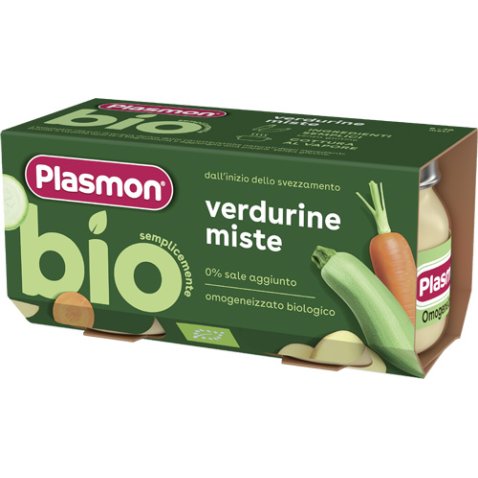 PLASMON BIO OMOGENEIZZATO CAROTE PATATE E ZUCCHINE 2 PEZZI DA 80 G PLASMON BIO OMOGENEIZZATO CAROTE PATATE E ZUCCHINE 2 PEZZI DA 80 G