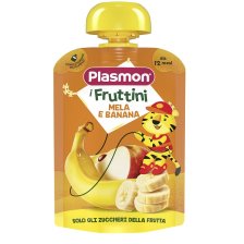 PLASMON OMOGENEIZZATO POUCH MELA BANANA 130 G PLASMON OMOGENEIZZATO POUCH MELA BANANA 130 G