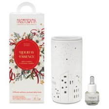 NASOTERAPIA KIT HOLIDAY ESSENCE DIFFUSORE ELETTRICO CHRISTMAS TOWN + ESSENZA AROMATICA 15 ML
