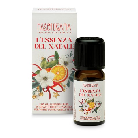 NASOTERAPIA SINERGIA CON OLI ESSENZIALI L'ESSENZA DEL NATALE10 ML
