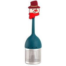 NEAVITA FILTRO IN ACCIAIO E SILICONE PUPAZZO DI NEVE