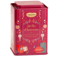 NEAVITA INFUSO STELLA D'INVERNO FILTROSCRIGNO IN SQUARE TINROSSO NATALE 12 FILTRI DA 3,5 G