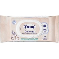 FISSAN SALVIETTE DELICATE NEW 70 PEZZI