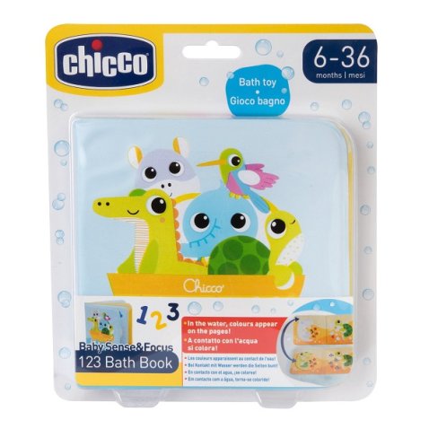 CHICCO GIOCO BABY SENSE&FOCUS 123 LIBRO BAGNO