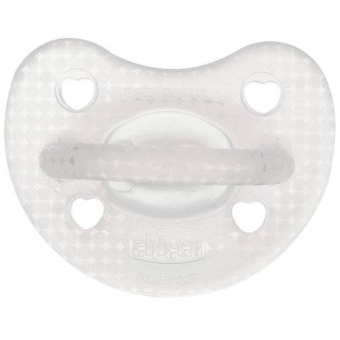 CHICCO GOMMOTTO LUXE FLUO 2-6 TRASPARENTE 1 PEZZO