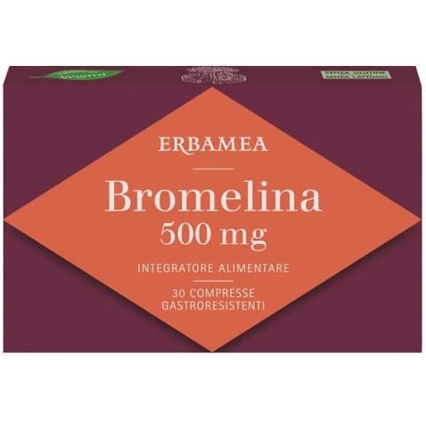 BROMELINA 500MG 30 COMPRESSE GASTRORESISTENTI BROMELINA 500MG 30 COMPRESSE GASTRORESISTENTI