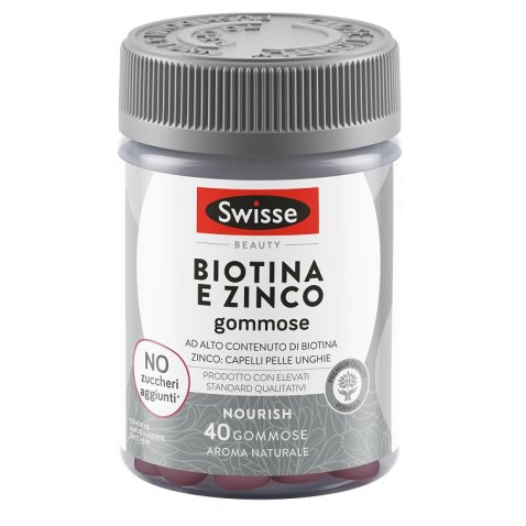 SWISSE BIOTINA + ZINCO 40 GUMMIES