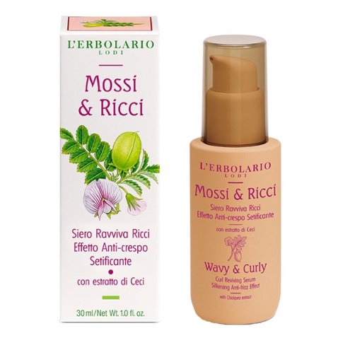 CAPELLI MOSSI & RICCI SIERO RAVVIVA RICCI EFFETTO ANTI CRESPO SETIFICANTE 30 ML