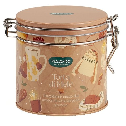NEAVITA INFUSO TORTA MELE 12 FILTRI ARANCIONE