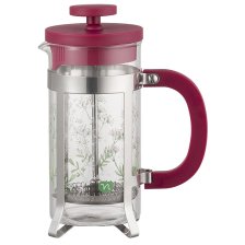 NEAVITA TISANIERA STANTUFFO TEA PLUNGER HERBARIUM MAGENTA 350 ML