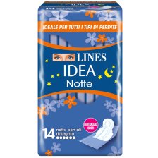 LINES IDEA NOTTE CON ALI RIPIEGATE 14 PEZZI