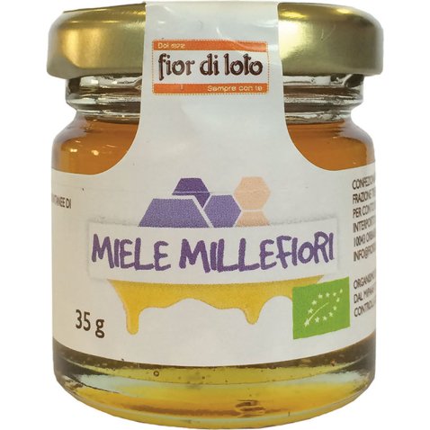 FIOR DI LOTO MINI MIELE DI MILLEFIORI BIO 35 G FIOR DI LOTO MINI MIELE DI MILLEFIORI BIO 35 G