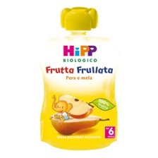 HIPP BIO FRUTTA FRULLATA PERA MELA 90 G