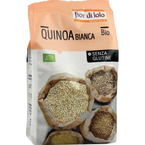 FIOR DI LOTO QUINOA BIANCA SENZA GLUTINE BIO 400 G FIOR DI LOTO QUINOA BIANCA SENZA GLUTINE BIO 400 G