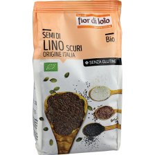 SEMI DI LINO SCURI ITALIA SENZA GLUTINE BIO 400 G