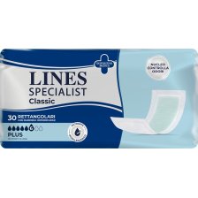 PANNOLONE LINES SPECIALIST CLASSIC RETTANGOLARE CON BARRIERA30 PEZZI