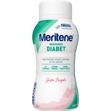 MERITENE RESOURCE DIABET FRAGOLA ALIMENTO IPERPROTEICO 28 VITAMINE E MINERALI 200 ML