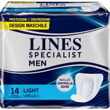 PANNOLONI LINES SPECIALIST MEN LIVELLO 1 14 PEZZI