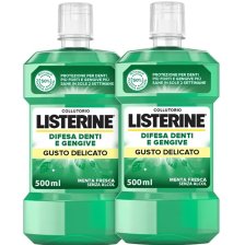 LISTERINE DENTI & GENGIVE GUSTO DELICATO 2 X 500 ML