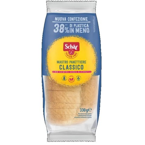SCHAR CLASSICO DEL MASTRO PANETTIERE PANE BIANCO SENZA LATTOSIO 330 G SCHAR CLASSICO DEL MASTRO PANETTIERE PANE BIANCO SENZA LATTOSIO 330 G