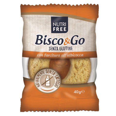 NUTRIFREE BISCO&GO CON FARCITURA ALL'ALBICOCCA 40 G