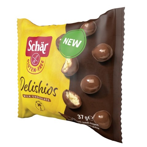 SCHAR DELISHIOS CEREALI RICOPERTI CON CIOCCOLATO AL LATTE 37G