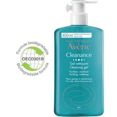 AVENE CLEANANCE GEL DETERGENTE NUOVA FORMULA 400 ML AVENE CLEANANCE GEL DETERGENTE NUOVA FORMULA 400 ML