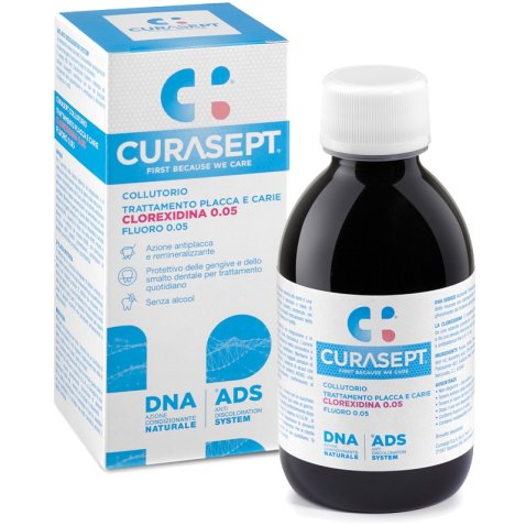 CURASEPT COLLUTORIO 0,05 ADS + DNA 200 ML CURASEPT COLLUTORIO 0,05 ADS + DNA 200 ML