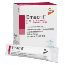 EMACRIT OROSOLUBILE 30 STICK PACK