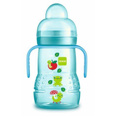 MAM TRAINER 220 ML 4+ BECCUCCIO SOFT SILICONE FEMMINA
