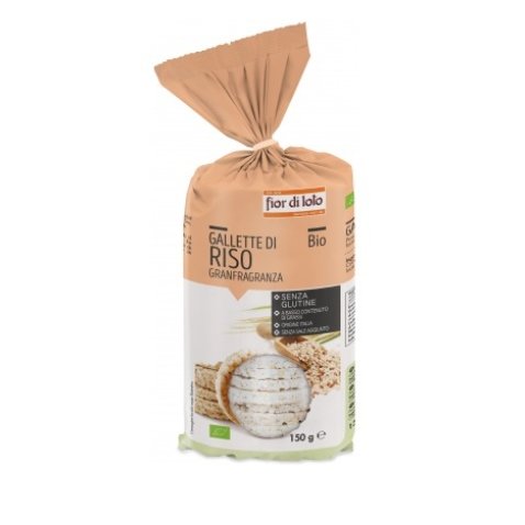 FIOR DI LOTO GALLETTE RISO GRANFRAGRANZA 150 G FIOR DI LOTO GALLETTE RISO GRANFRAGRANZA 150 G