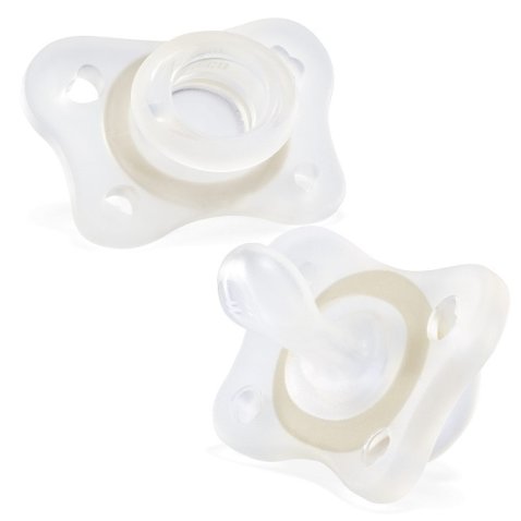 CHICCO GOMMOTTINO LUMI SILICONE 2-6M 2 PEZZI C