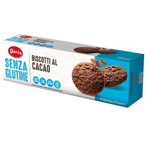 DORIA BISCOTTI CACAO 4X37,5 G