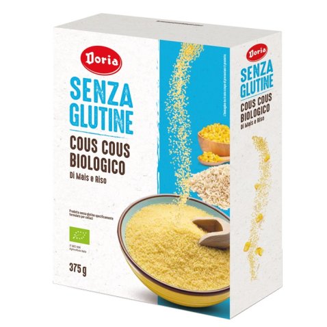 DORIA COUS COUS BIOLOGICO MAIS-RISO 375 G