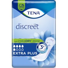 ASSORBENTE INCONTINENZA LEGGERA TENA DISCREET EXTRA PLUS 16PEZZI