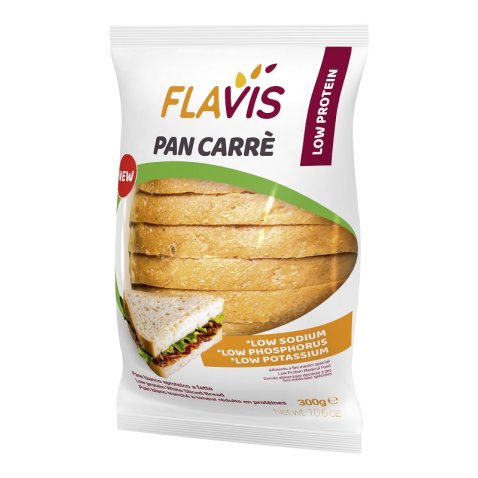 FLAVIS PAN CARRE' APROTEICO 300 G