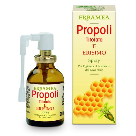 PROPOLI ERISIMO TITOLATA SPRAY 20 ML PROPOLI ERISIMO TITOLATA SPRAY 20 ML