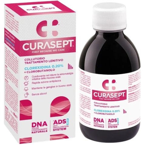 CURASEPT COLLUTORIO ADS DNA TRATTAMENTO LENITIVO 200 ML