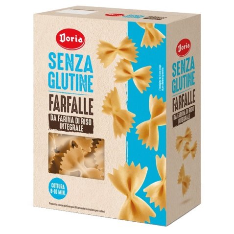 DORIA FARFALLE INTEGRALI 400 G