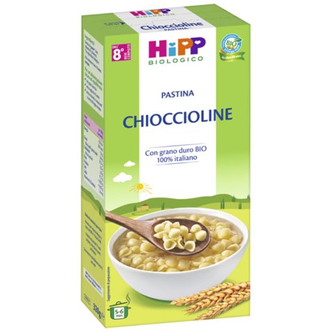 HIPP BIO PASTINA CHIOCCIOLINE 320 G HIPP BIO PASTINA CHIOCCIOLINE 320 G