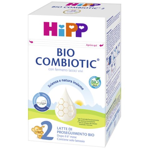HIPP LATTE 2 COMBIOTIC 600 G BIO