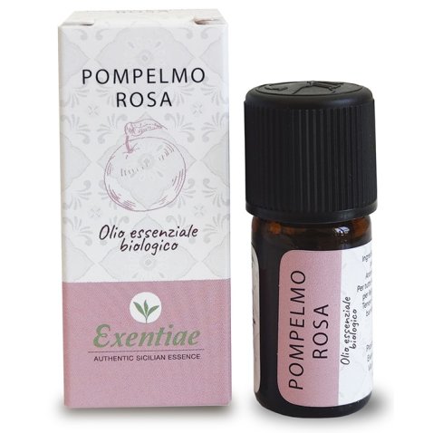 EXENTIAE OLIO ESSENZIALE POMPELMO ROSA SICILIA BIO 5 ML