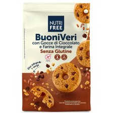 NUTRIFREE BUONI VERI CON GOCCE DI CIOCCOLATO 250 G